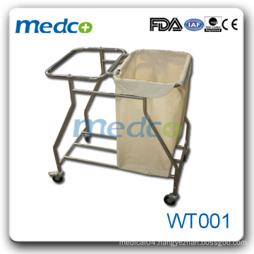 WT001 Hospital dustbin trolley